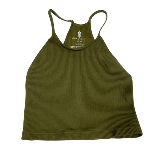 Top Sleeveless Basic By Free People In Green, Size:Xs