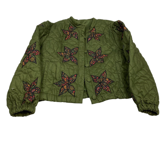 Jacket Puffer & Quilted By Cme In Green, Size:M