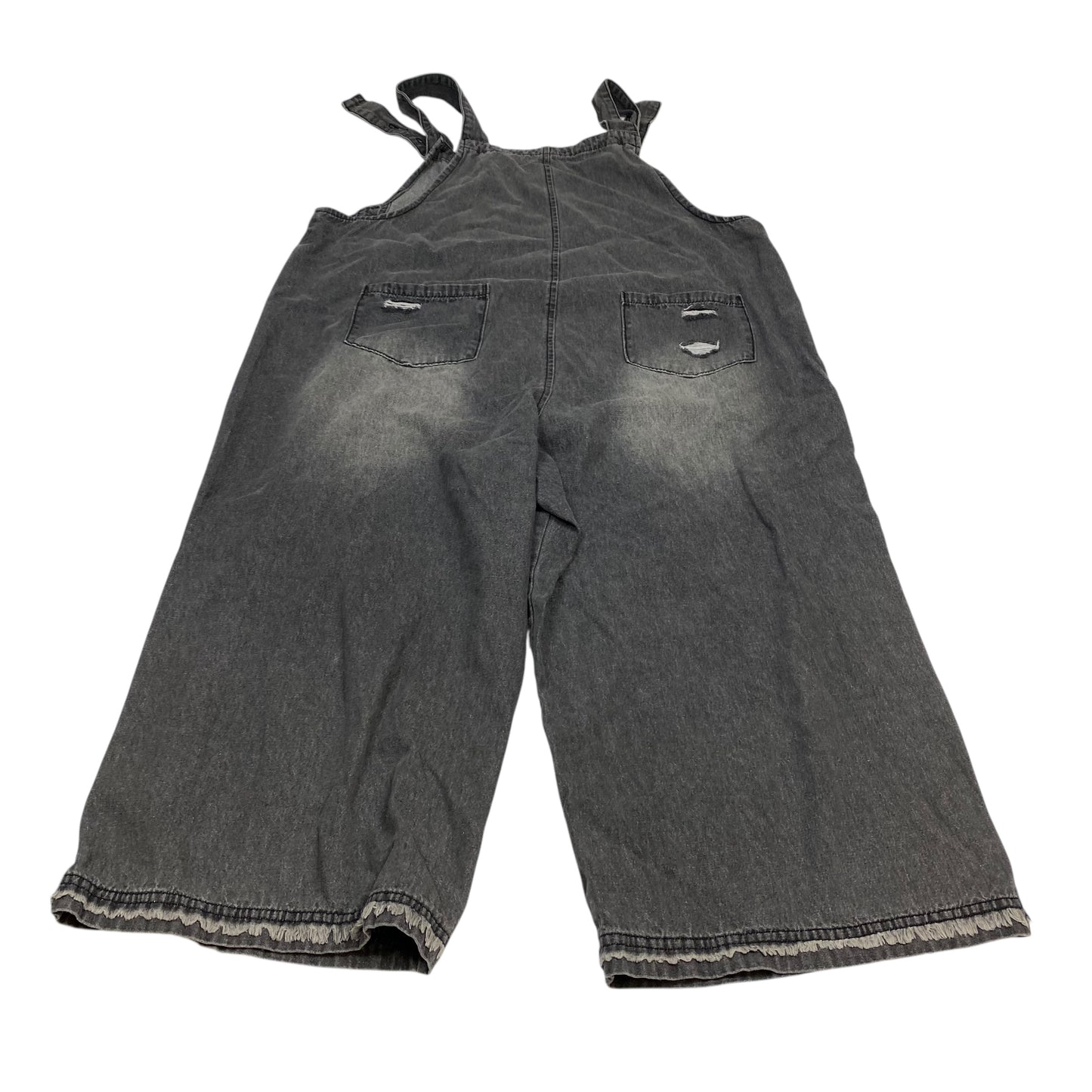 Overalls By Easel In Grey Denim, Size:M
