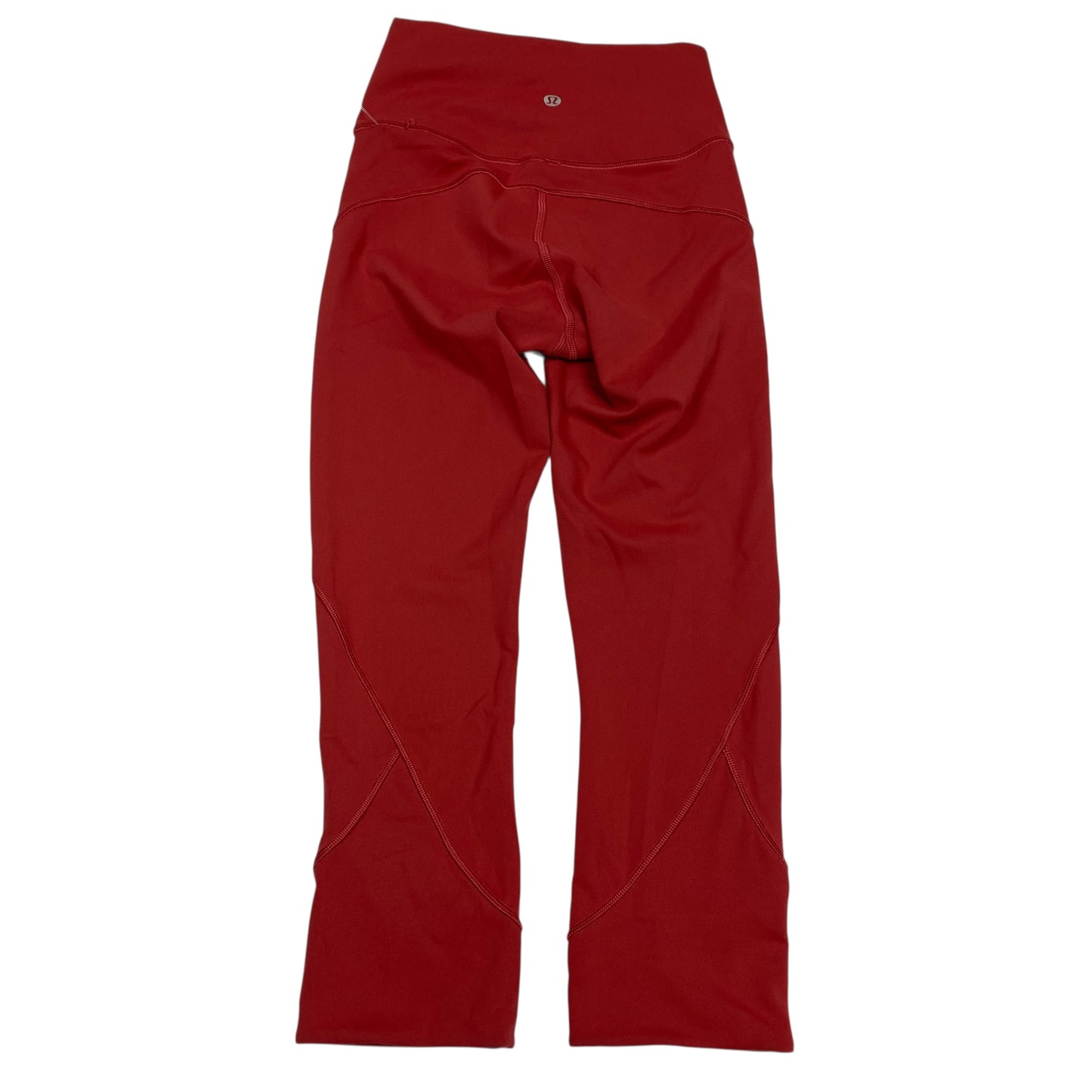 Athletic Leggings By Lululemon In Red, Size:Xs