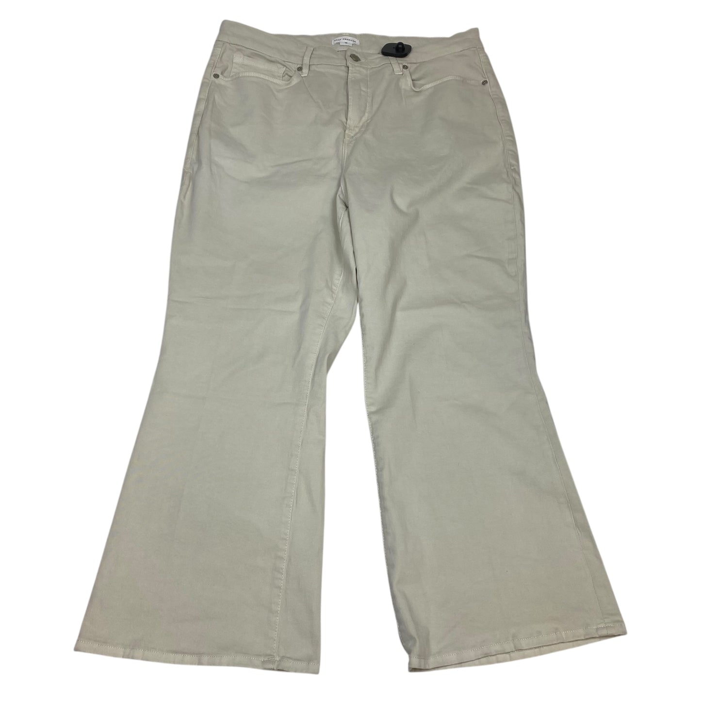 Pants Designer By Good American In Beige, Size:18