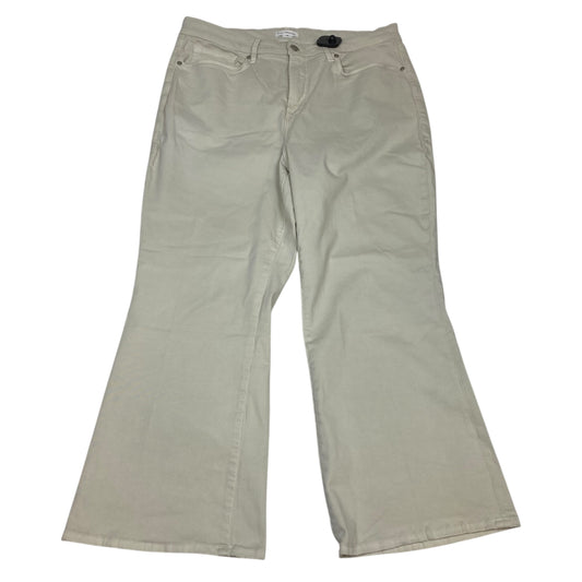 Pants Designer By Good American In Beige, Size:18