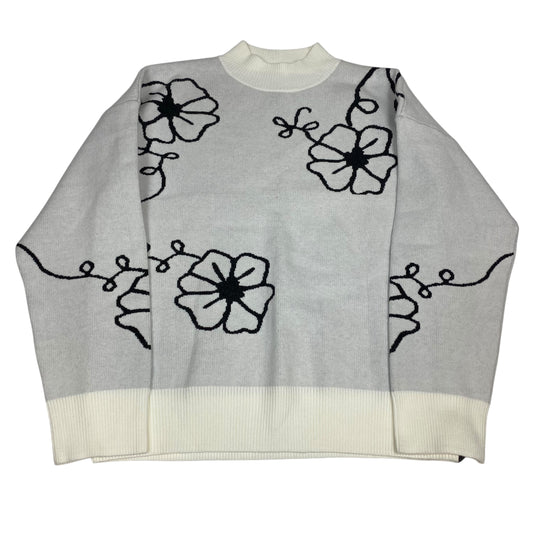 SWEATER by CLOTHES MENTOR in WHITE, Size:S