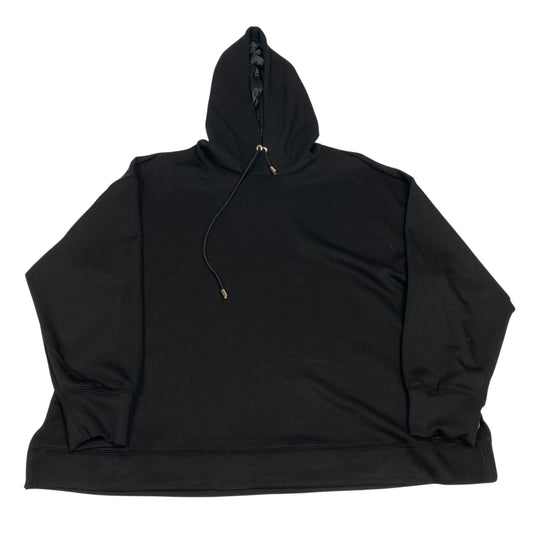 Sweatshirt Hoodie By Magaschoni In Black, Size:1X