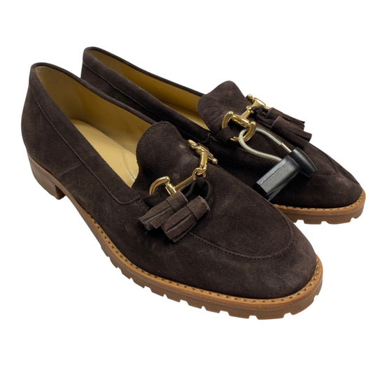 Shoes Flats By Talbots In Brown, Size:8