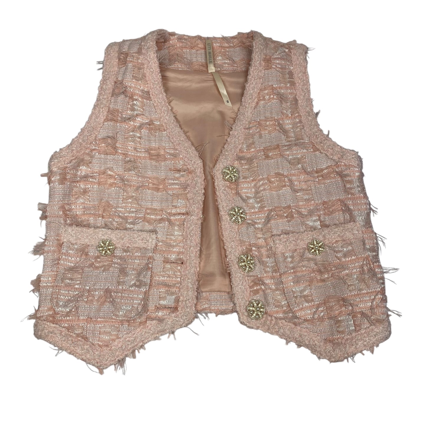 Vest Other By Elli White In Pink, Size:S