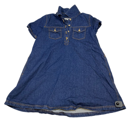 Dress Casual Short By Loft In Blue Denim, Size:M