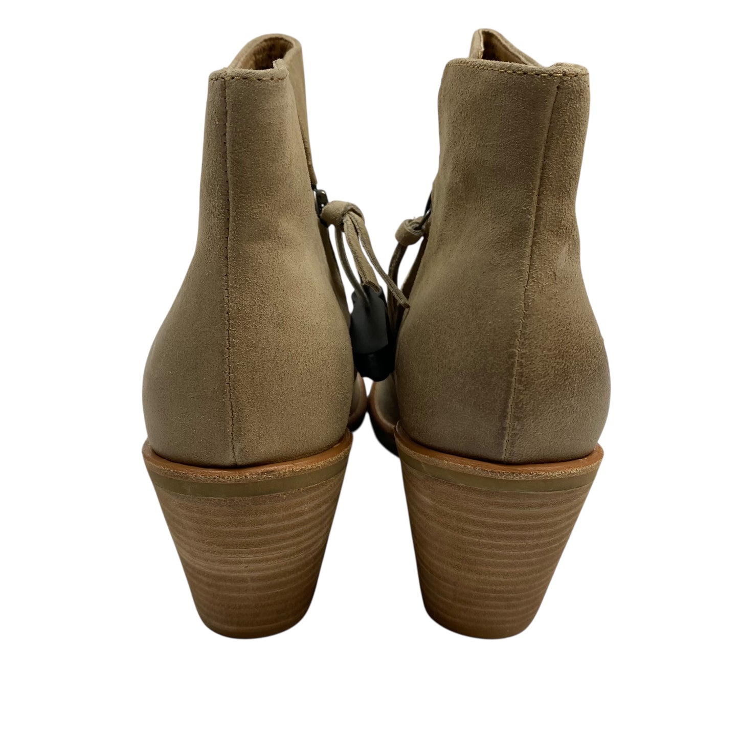 Boots Ankle Flats By Sofft In Tan, Size:8