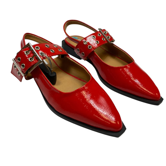 Shoes Flats By Steve Madden In Red, Size:7.5