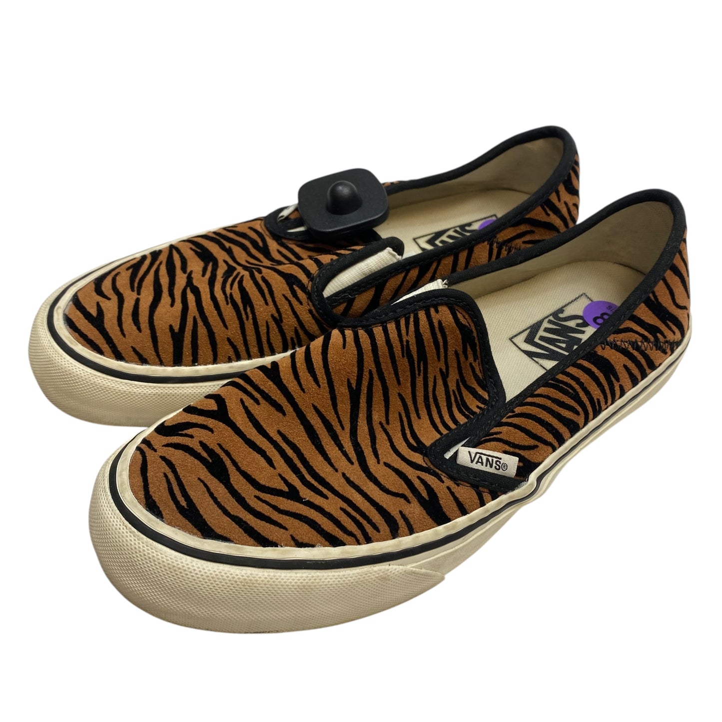 Shoes Flats By Vans In Black & Brown, Size:8