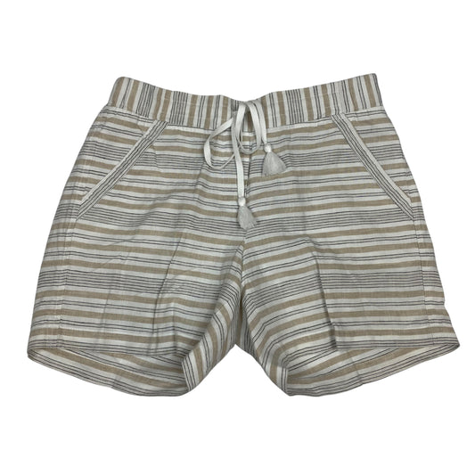 SHORTS by TALBOTS in TAN & WHITE, Size:XS