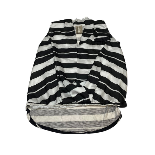 Top Sleeveless By Dolan Left Coast In Black & Cream, Size:M