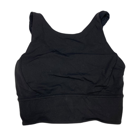 Athletic Bra By Lululemon In Black, Size:S