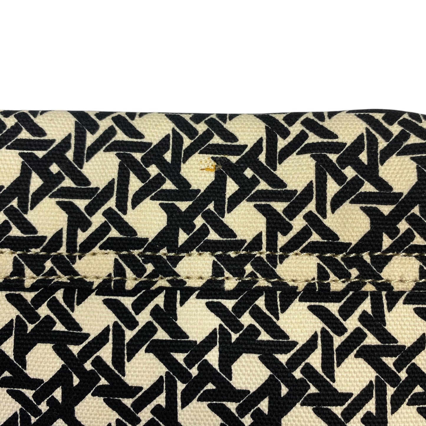 Handbag Designer By Kate Spade In Black & Cream, Size:Medium