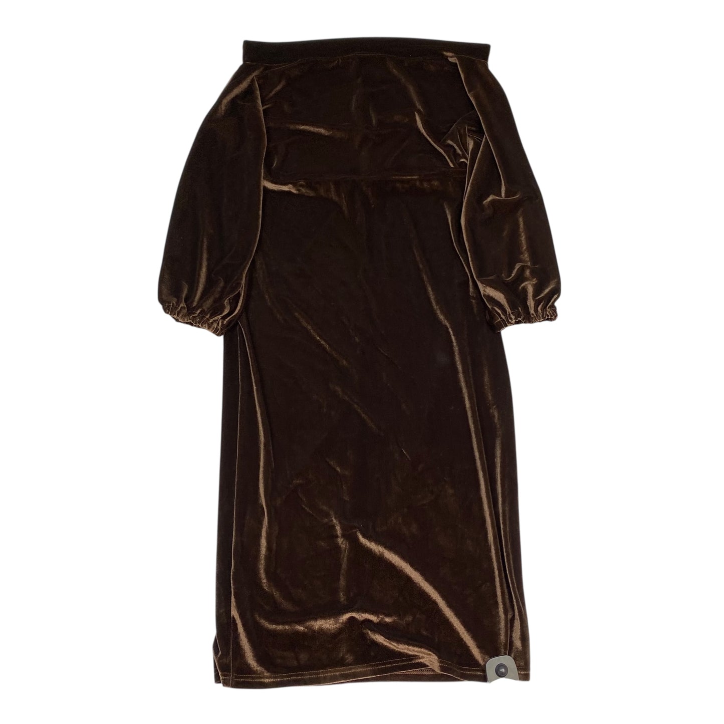 Dress Party Long By Cmf In Brown, Size:Xl