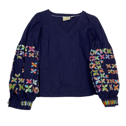 Top Ls By Maeve In Blue, Size:Xs