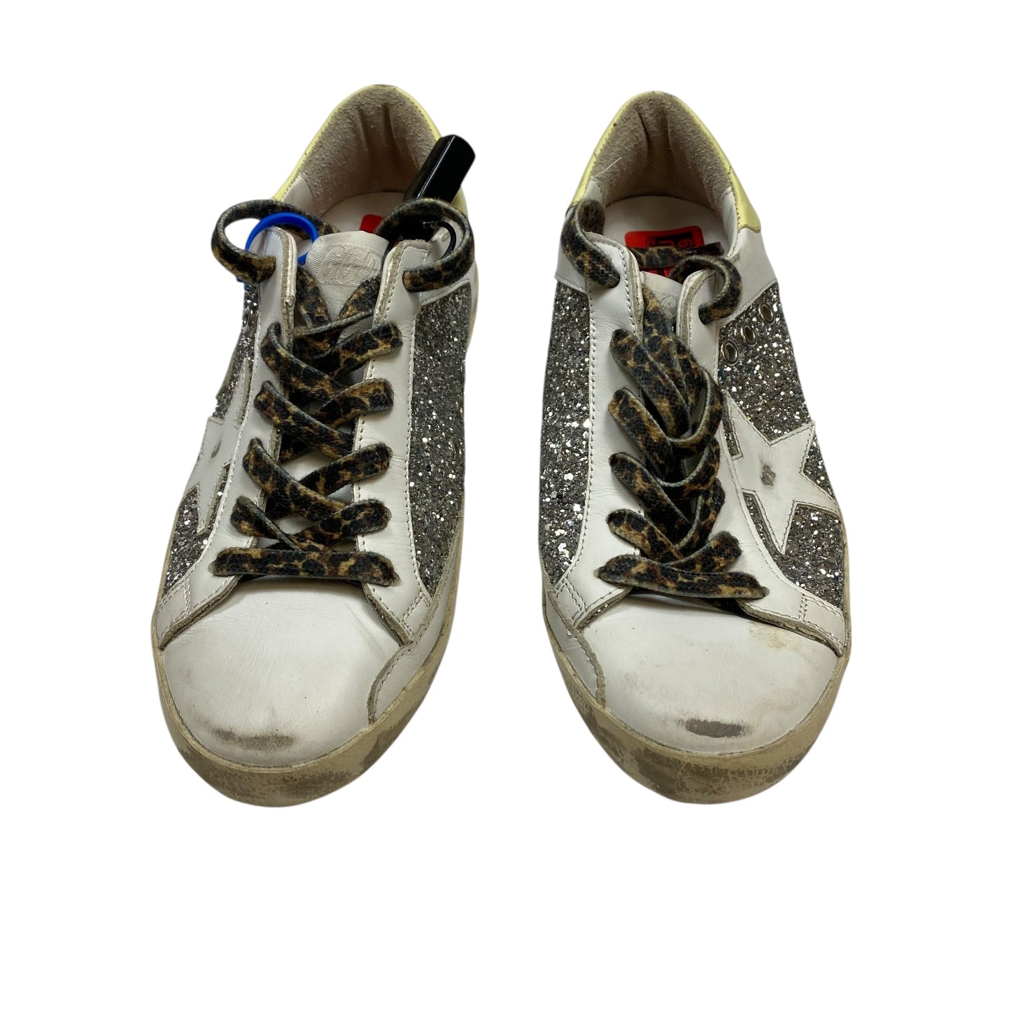 Shoes Luxury Designer By Golden Goose In Cream, Size:8