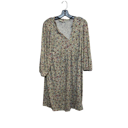 Dress Casual Short By Wonderly In Green & White, Size:L