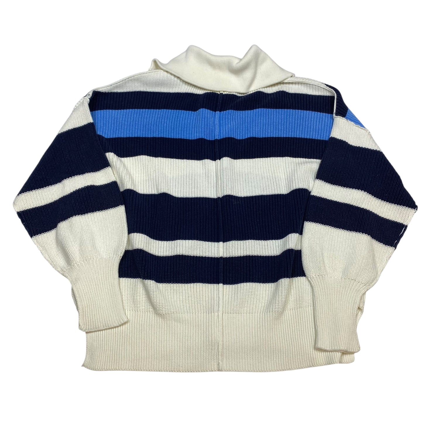 Sweater By Aerie In Blue & Cream, Size:S