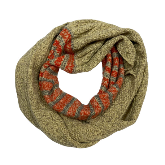 Scarf Infinity By Free People In Red & Tan