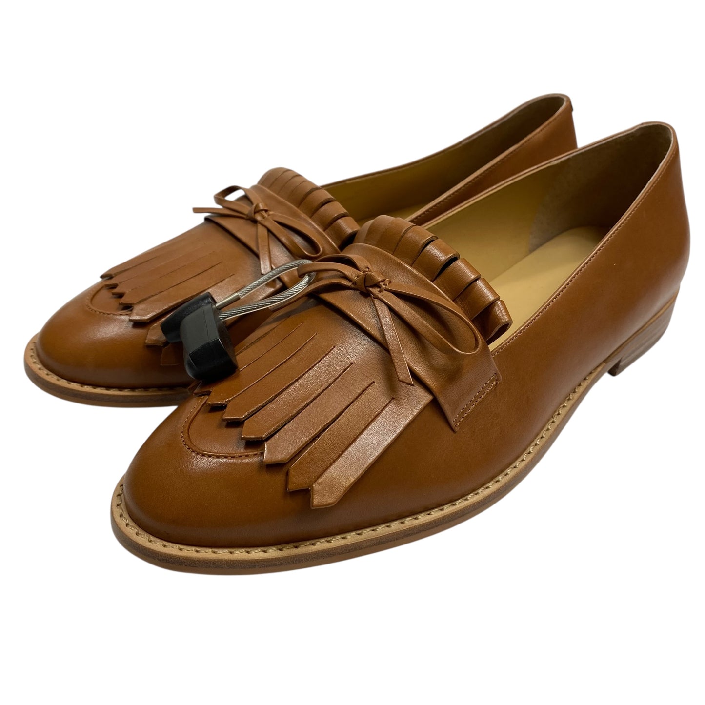 Shoes Flats By Talbots In Brown, Size:8.5