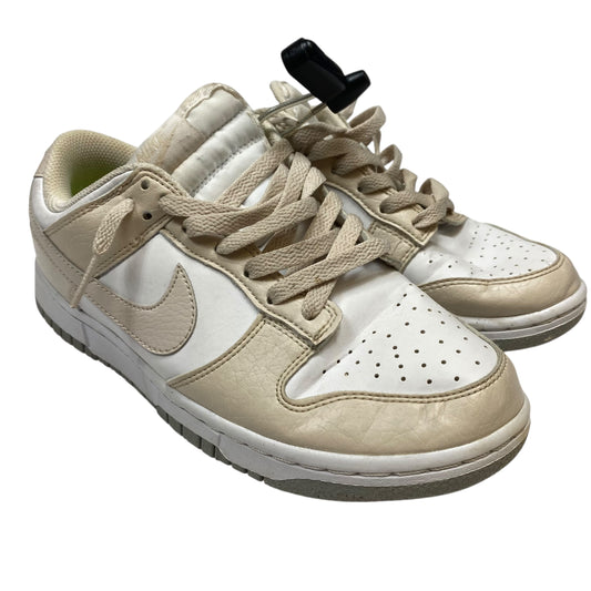 Shoes Sneakers By Nike In Tan & White, Size:7