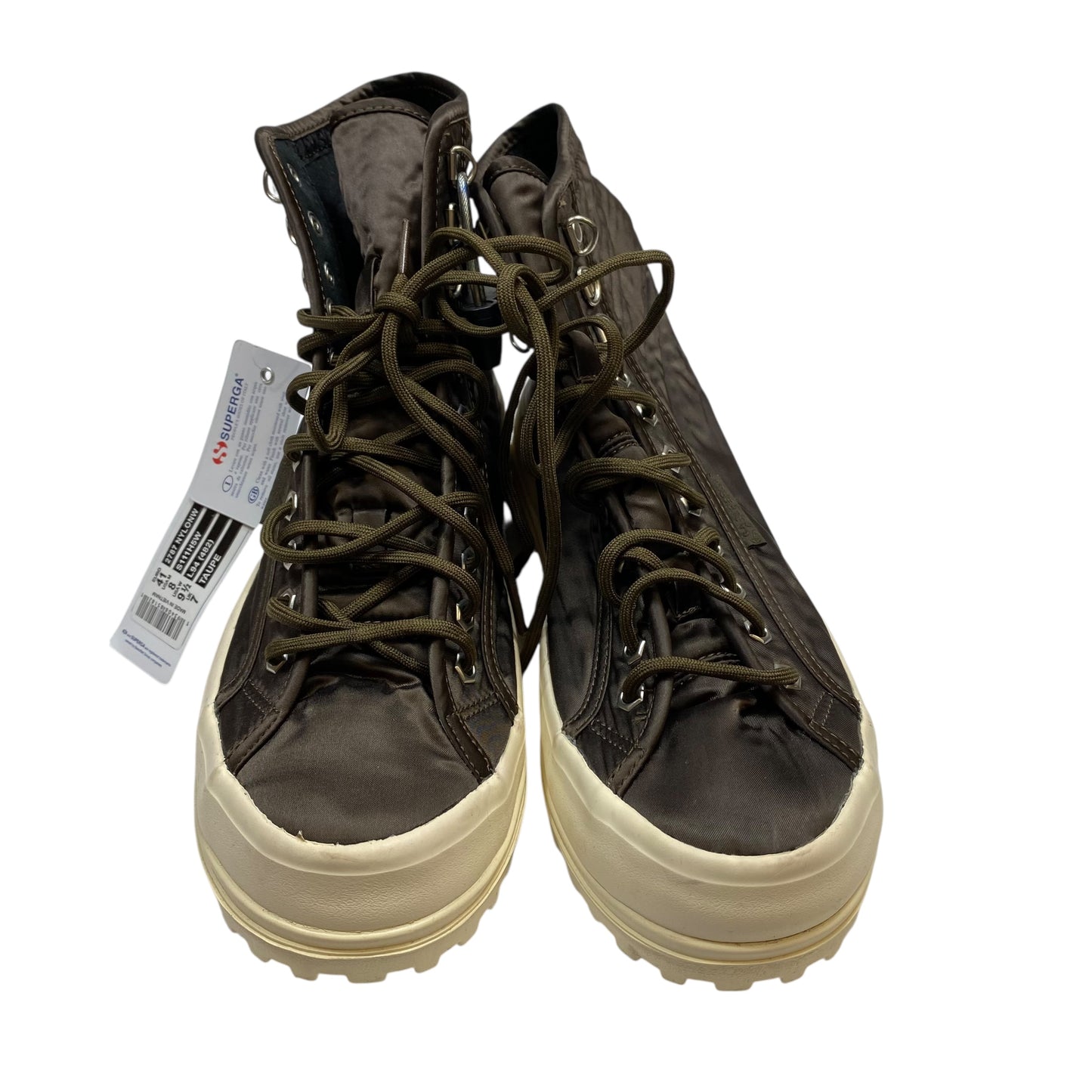 Shoes Sneakers By Superga In Green, Size:9.5
