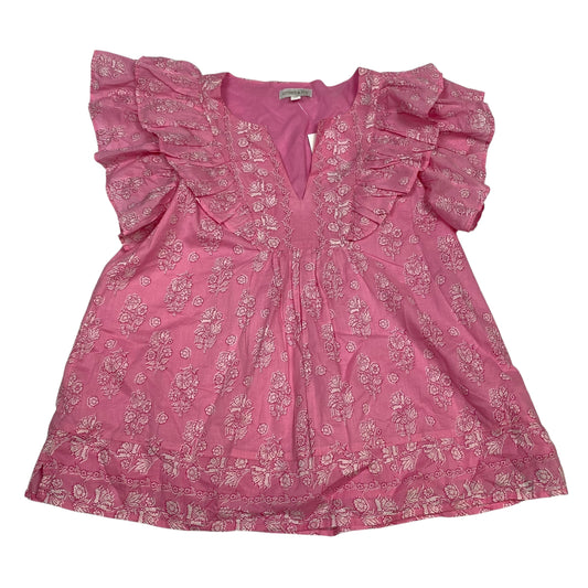 Top Sleeveless By Crown And Ivy In Pink, Size:S