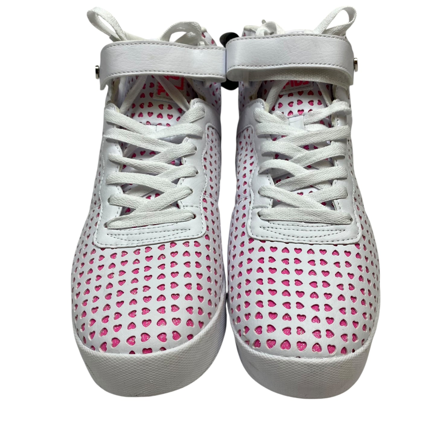 Shoes Sneakers By Fila In Pink & White, Size:11