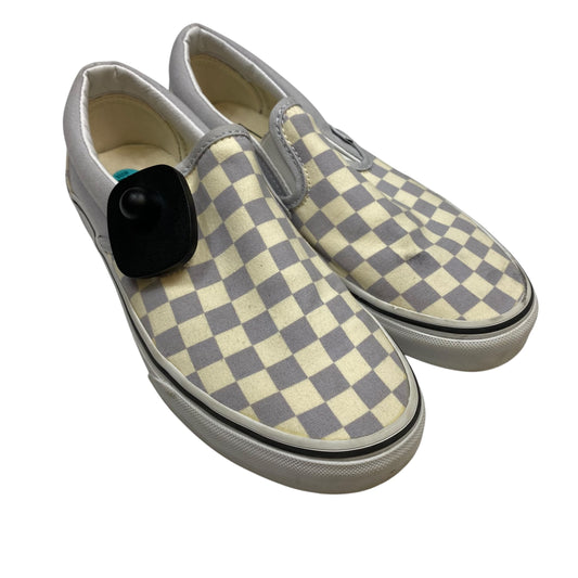 Shoes Sneakers By Vans In Grey, Size:7.5