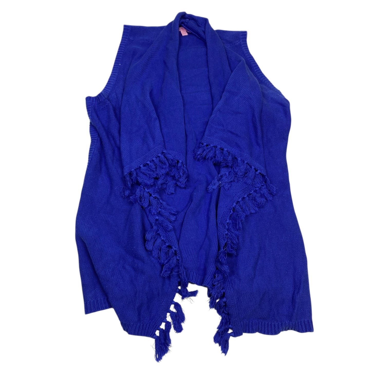 Vest Designer By Lilly Pulitzer In Blue, Size:M
