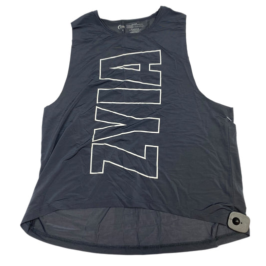 Athletic Tank Top By Zyia In Grey, Size:Xl