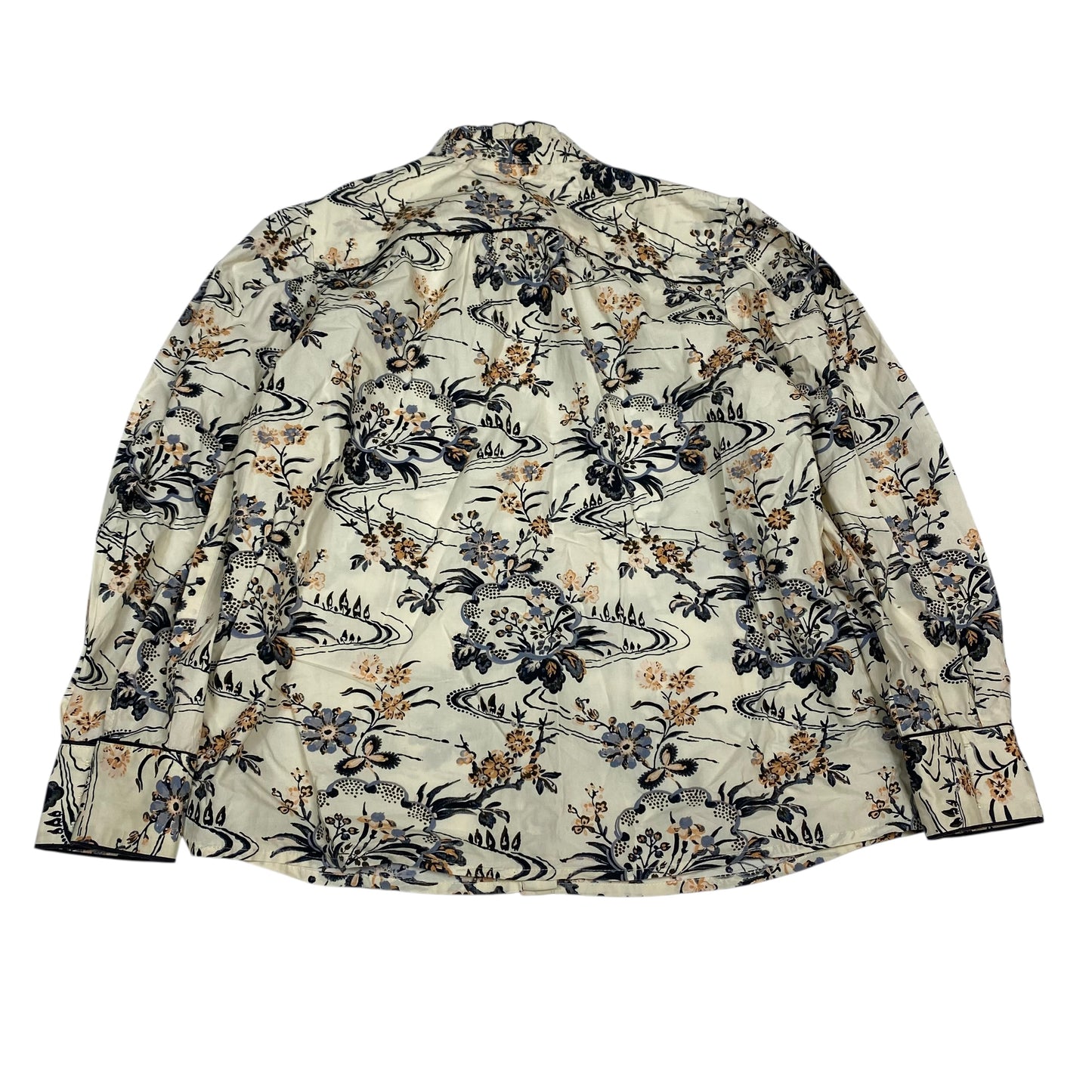 TOP LS by Ba & Sh in CREAM & GREY, Size:XS