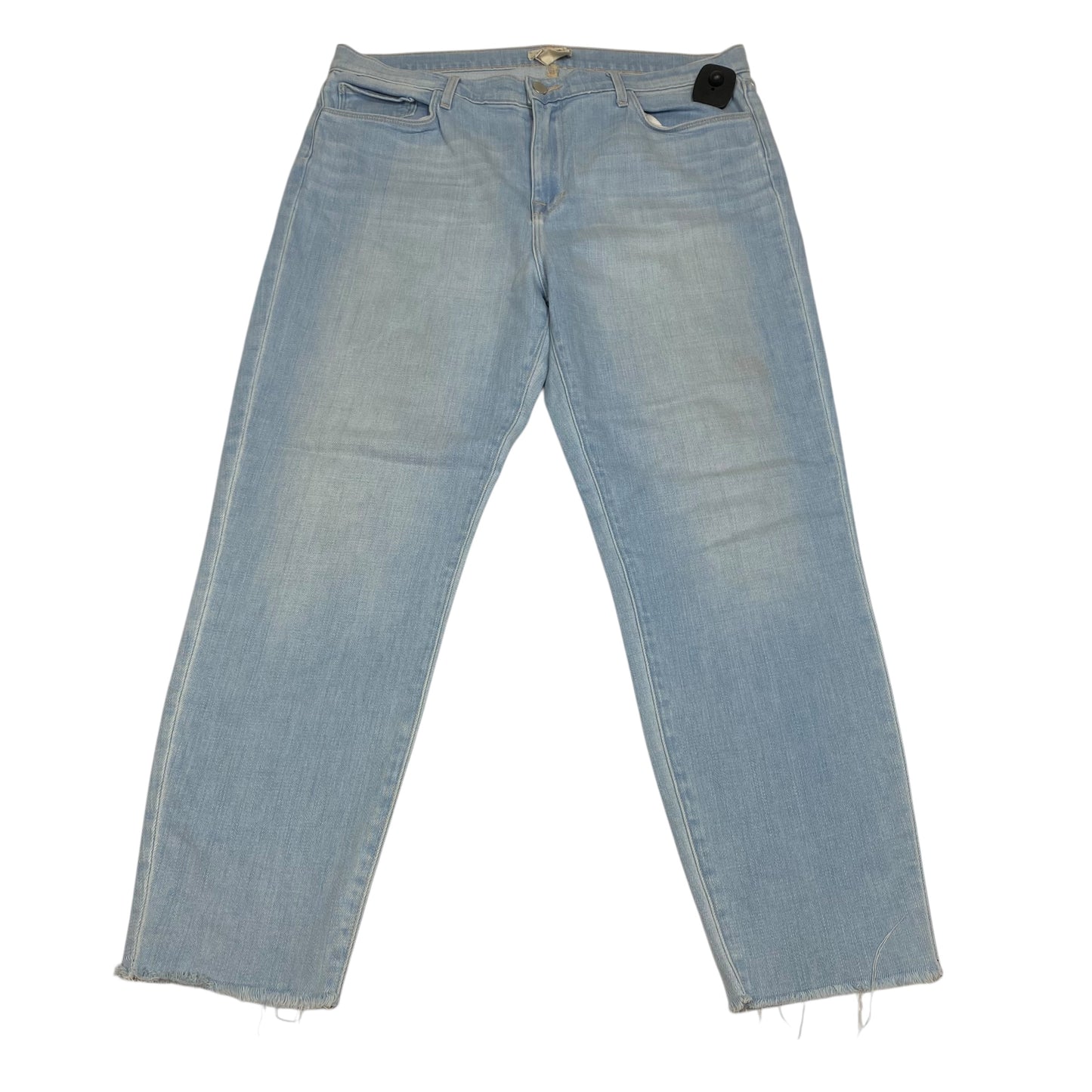 Jeans Skinny By L Agence In Blue Denim, Size:14