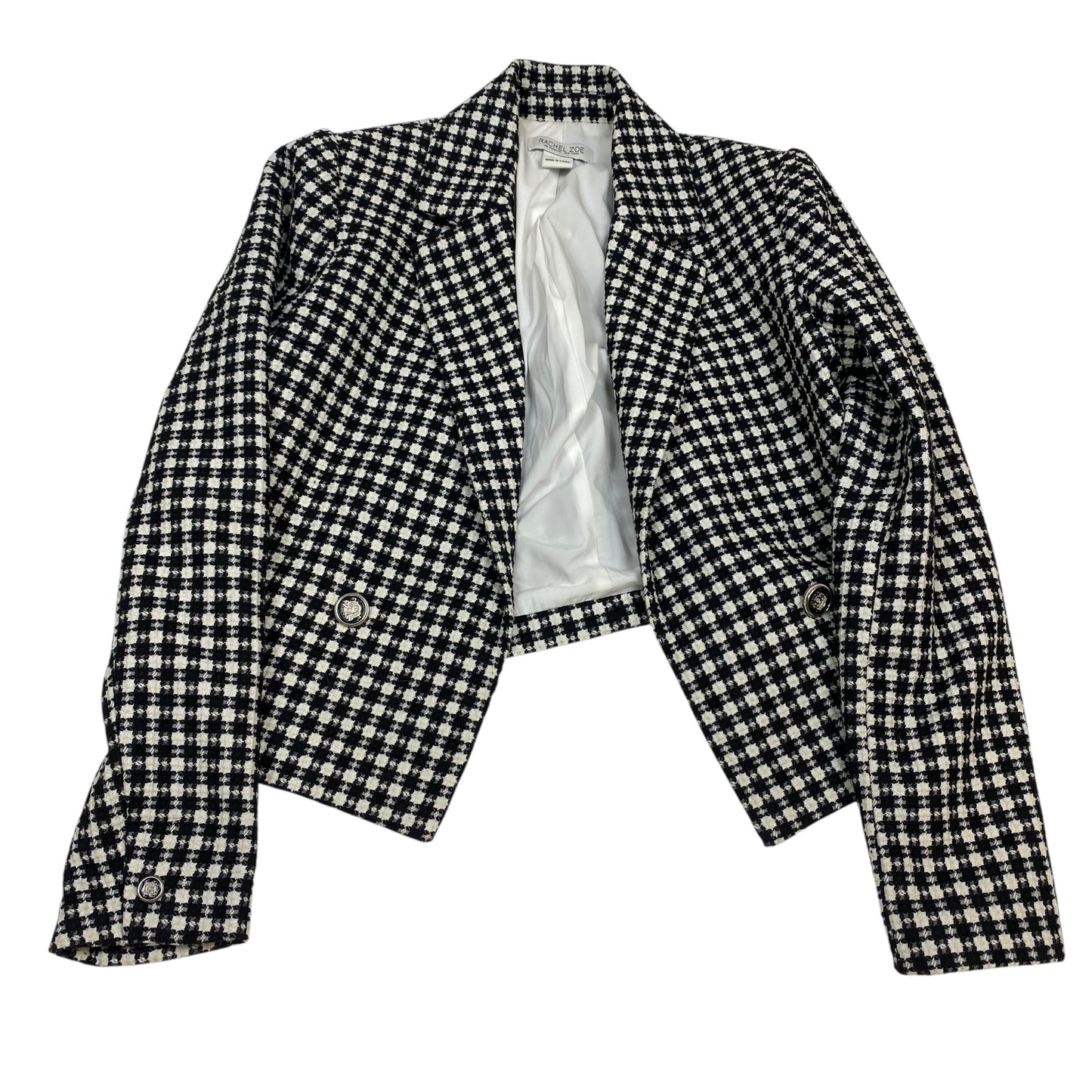 Blazer By Rachel Zoe In Black & White, Size:S