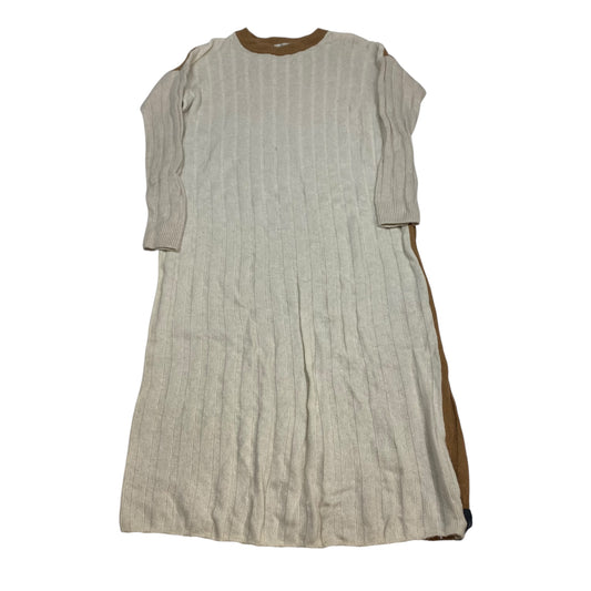 Dress Sweater By Madewell In Tan, Size:Xxs