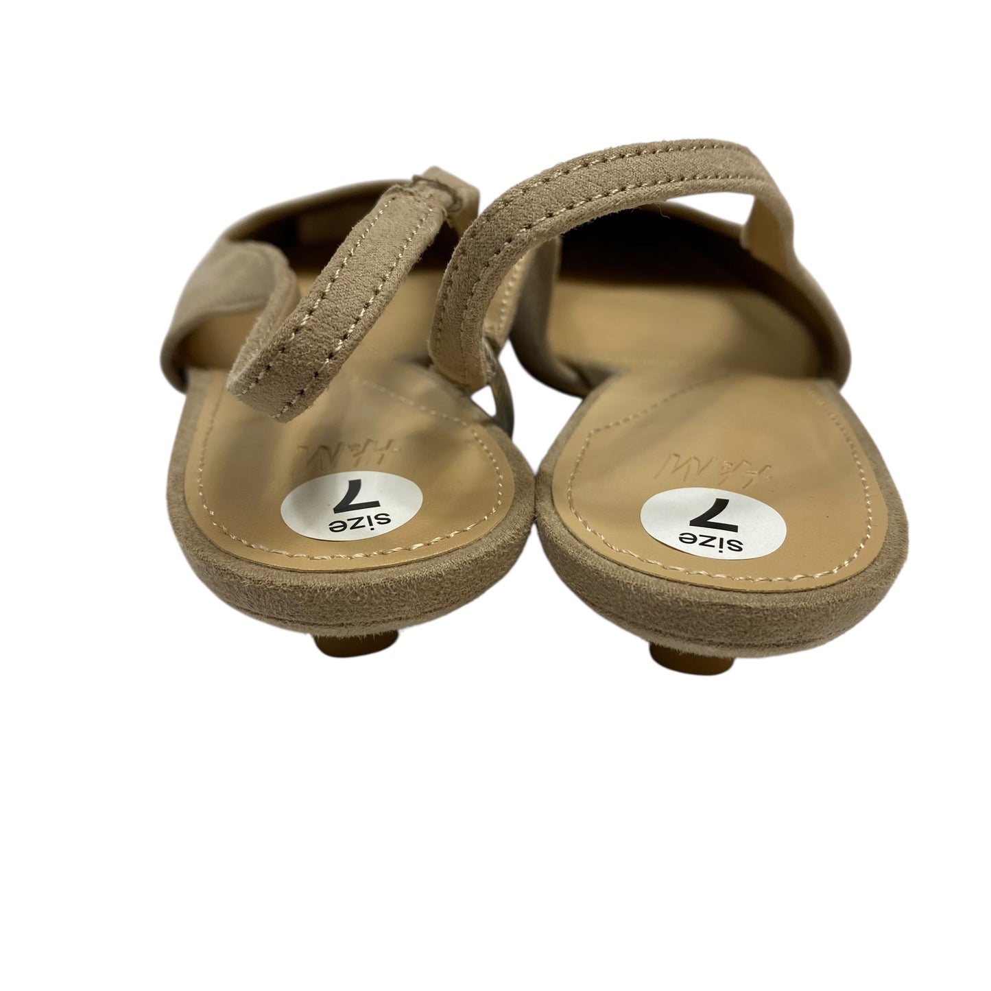 Shoes Heels Kitten By H&M In Tan, Size:7