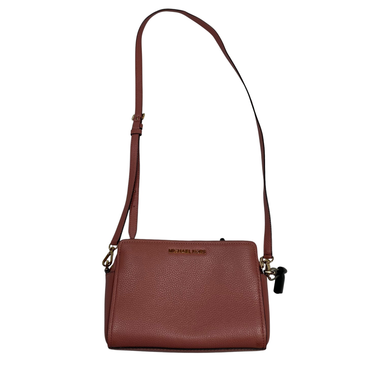 Crossbody Designer By Michael Kors In Pink, Size:Small
