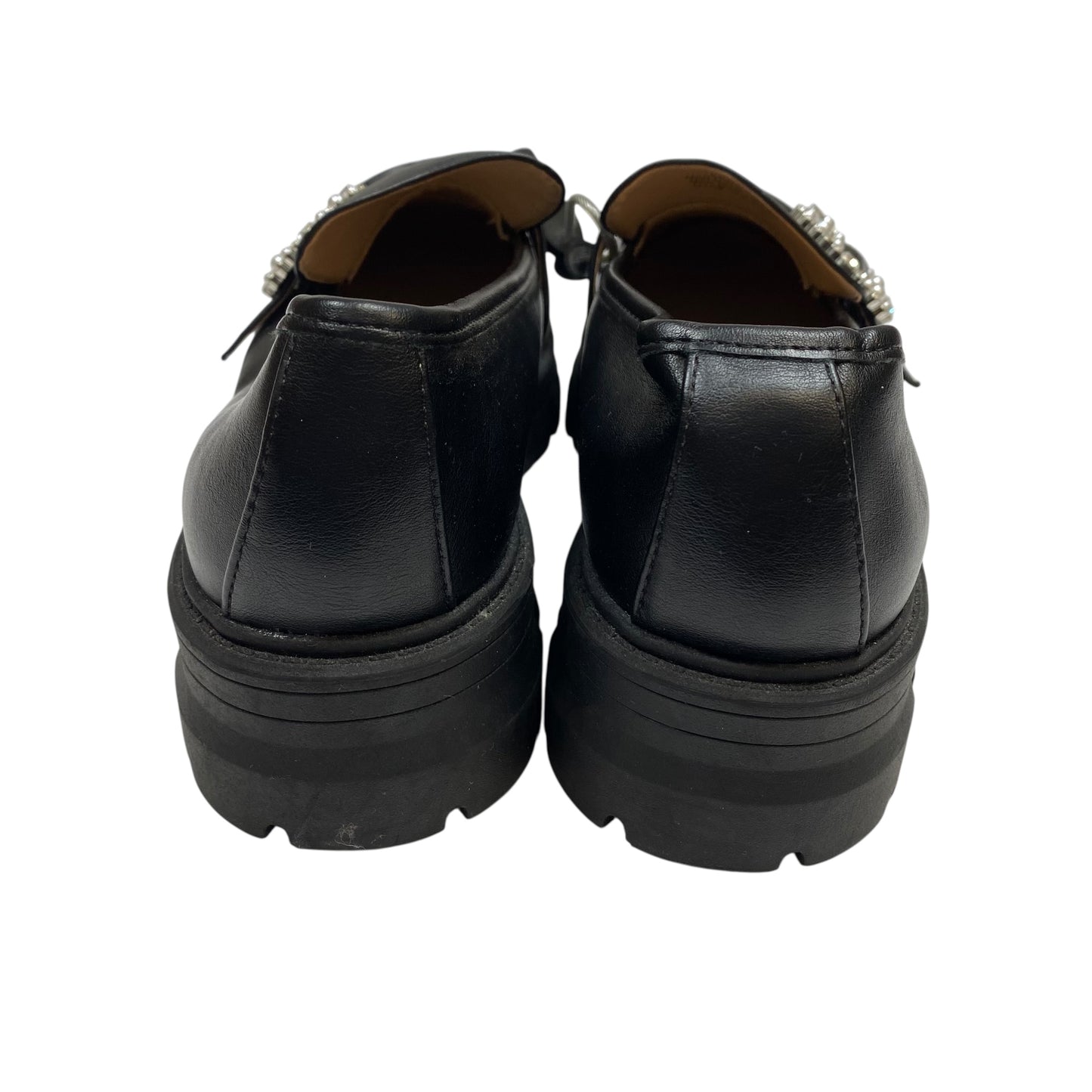 Shoes Heels Block By Crown And Ivy In Black, Size:8.5