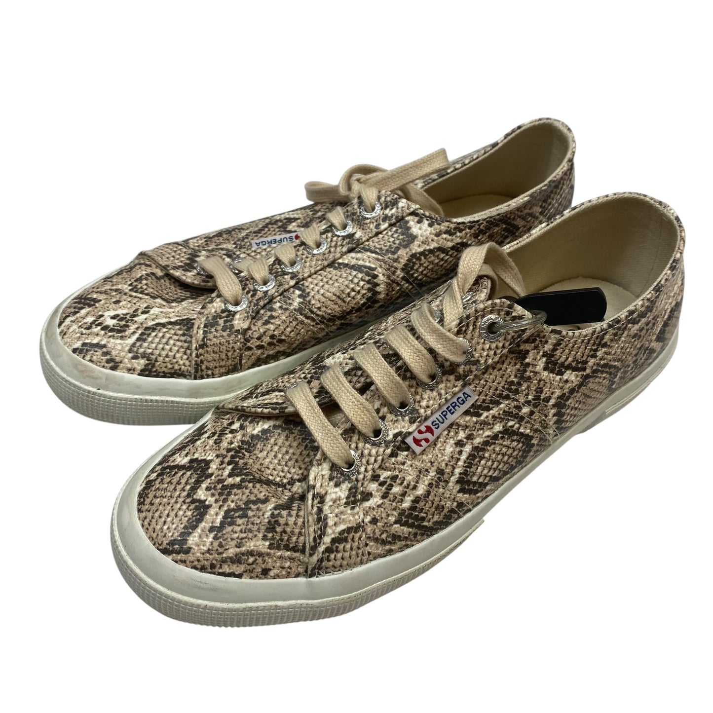 Shoes Sneakers By Superga In Snakeskin Print, Size:8