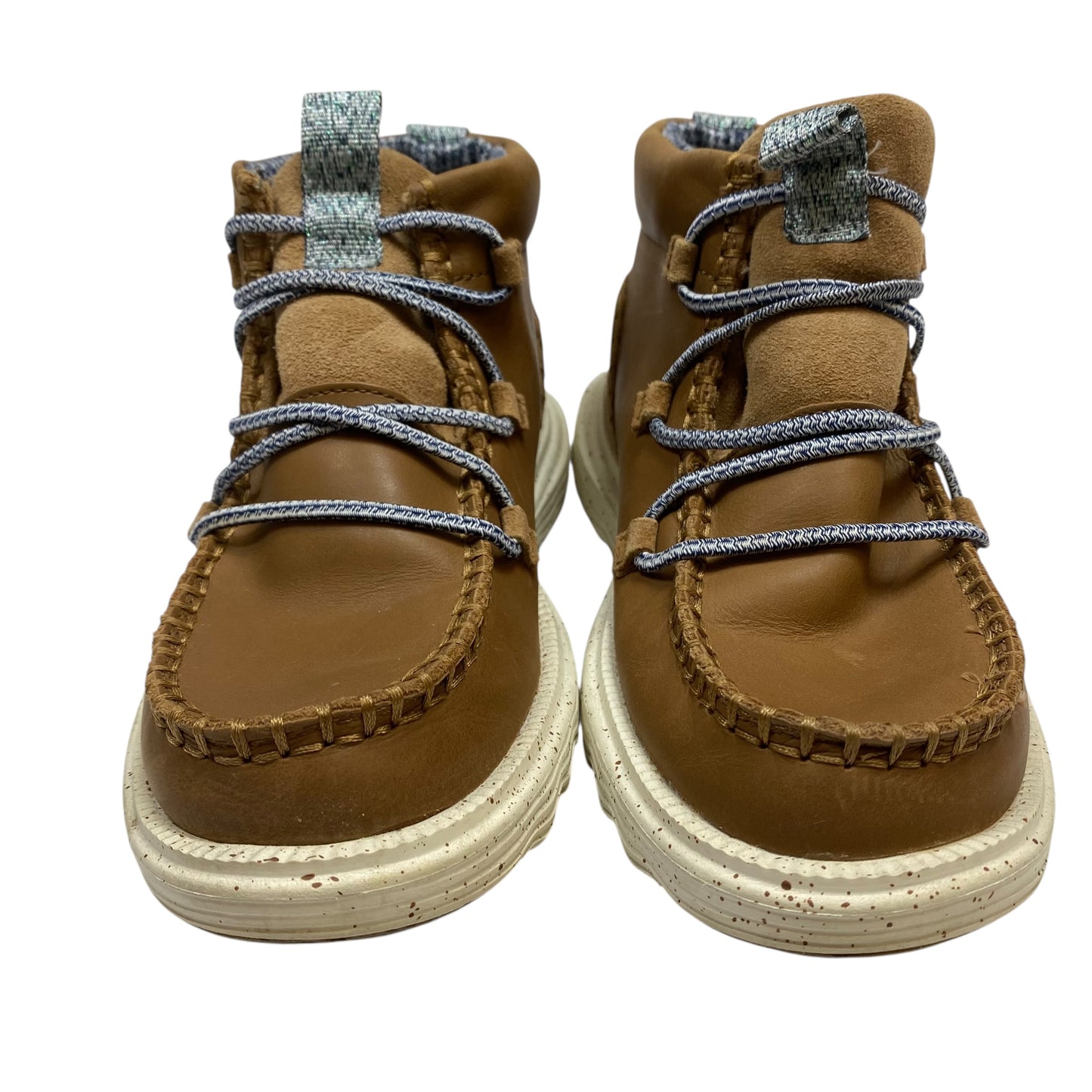 Boots Ankle Flats By Hey Dude In Brown, Size:6