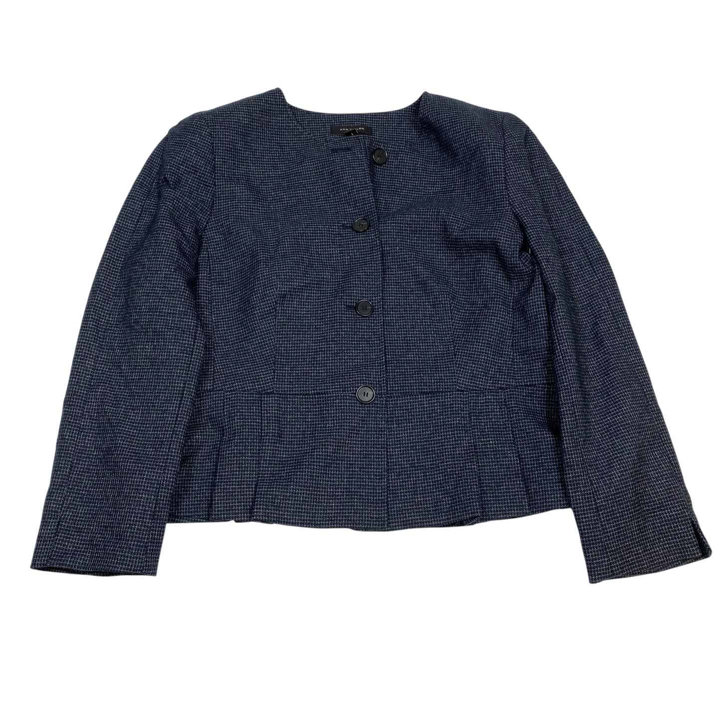 Blazer By Ann Taylor In Navy, Size:L