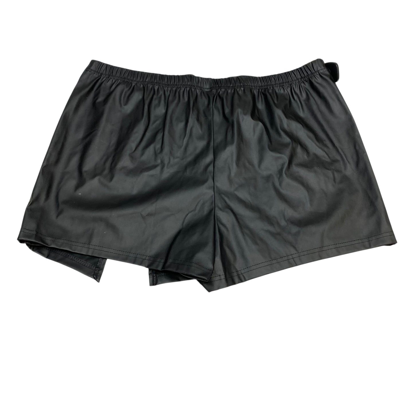Skort By Shein In Black, Size:2X