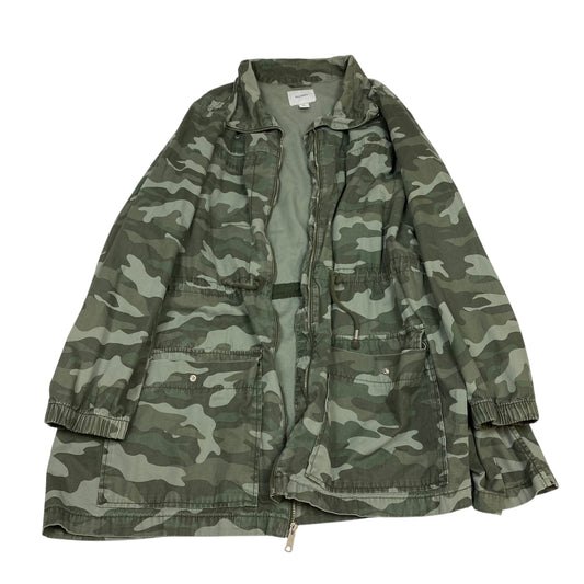 Jacket Utility By Old Navy In Camouflage Print, Size:4X