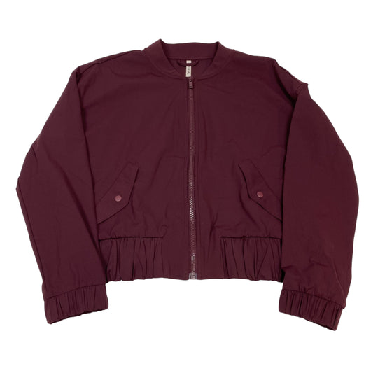 Athletic Jacket By Soma In Red, Size:S