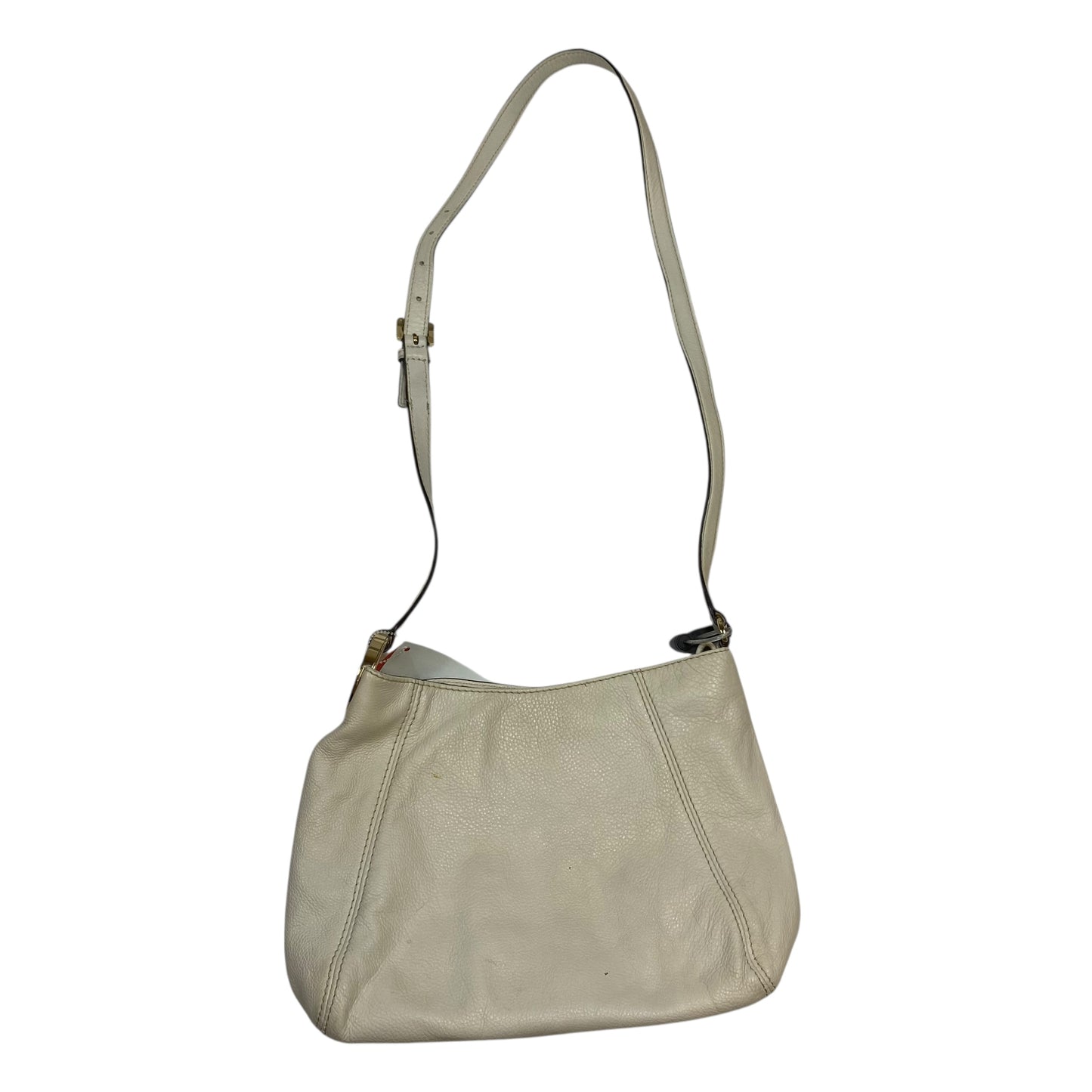 Crossbody Designer By Michael Kors In Cream, Size:Medium