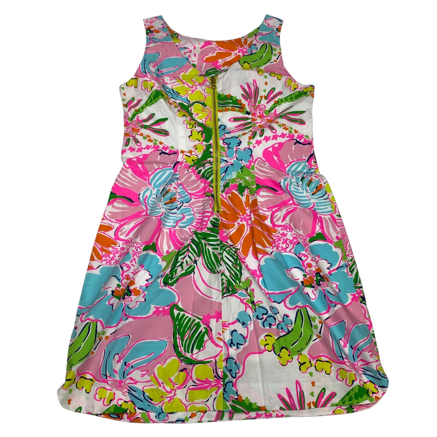 Dress Designer By Lilly Pulitzer In Pink & White, Size:S