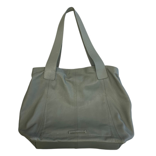 Handbag Leather By Lucky Brand In Green, Size:Medium