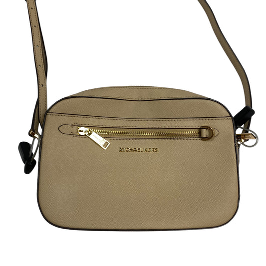 Crossbody Designer By Michael Kors In Tan, Size:Small