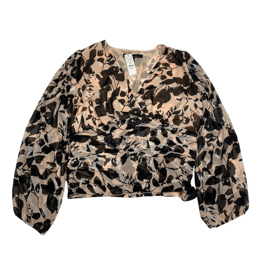 Top Ls By White House Black Market In Black & Pink, Size:L